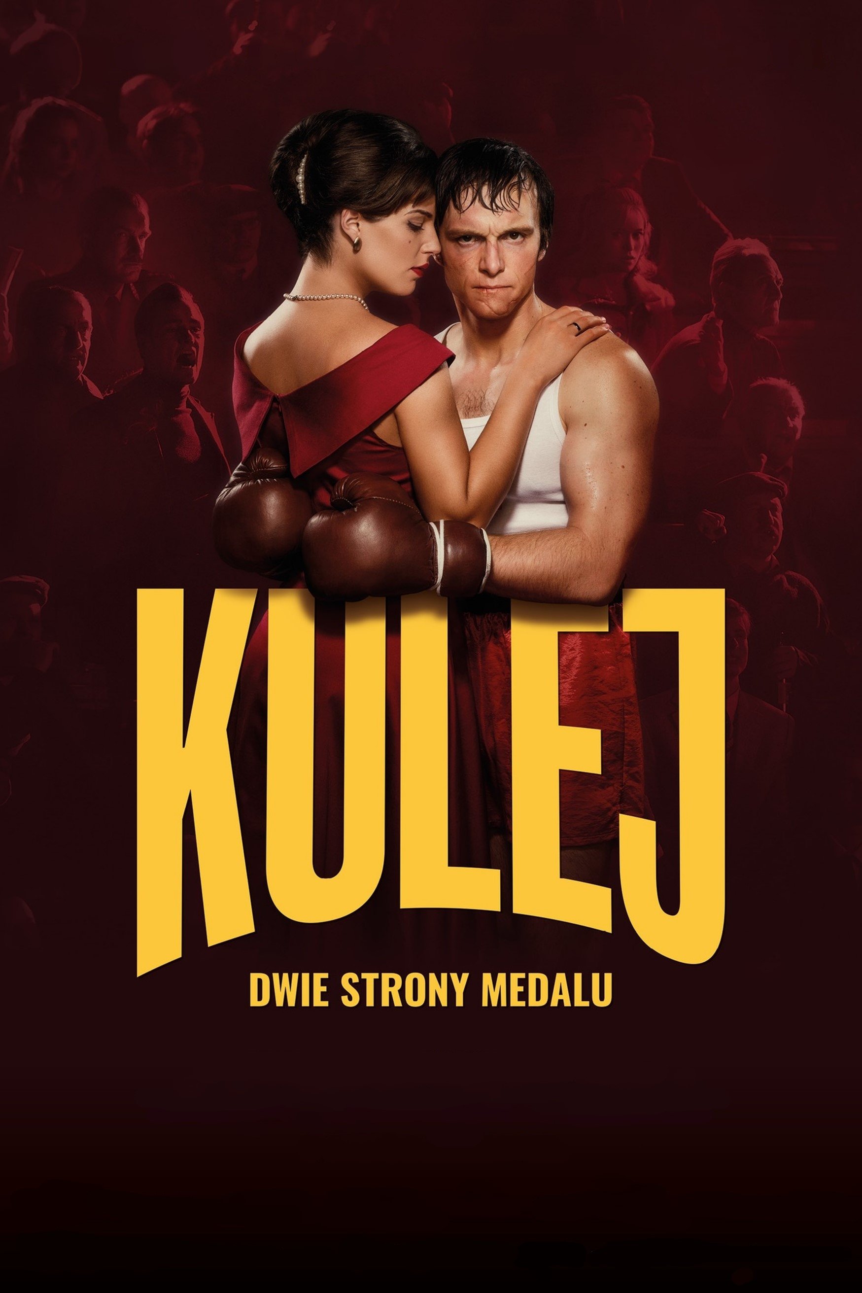 Plakat Kulej. Dwie strony medalu